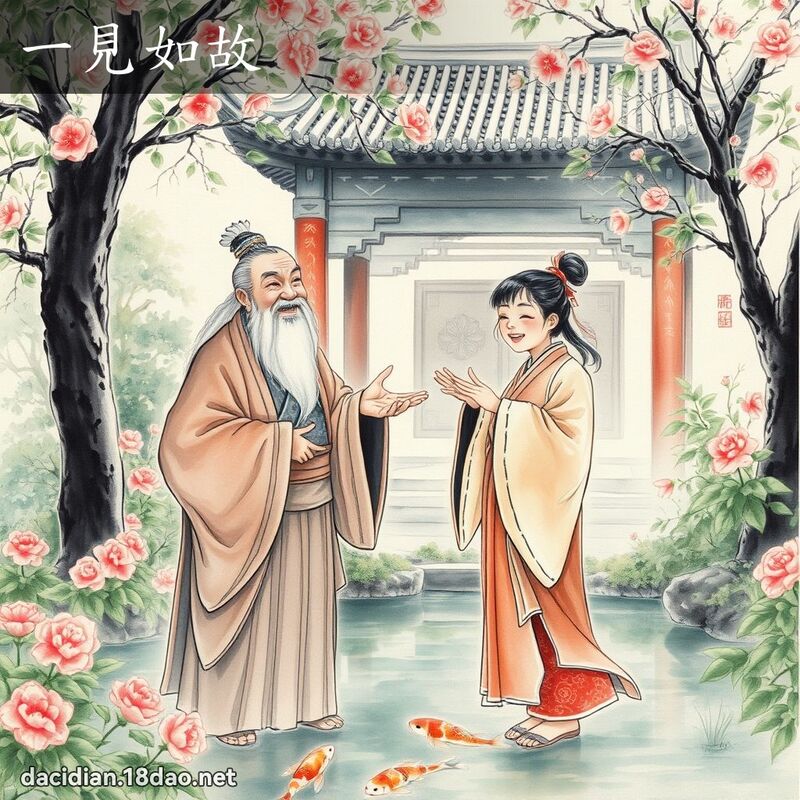 一见如故 配图