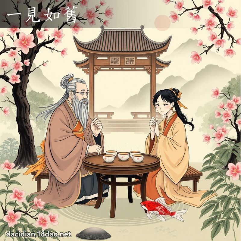 一见如旧 配图