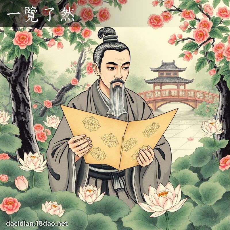一览了然 配图