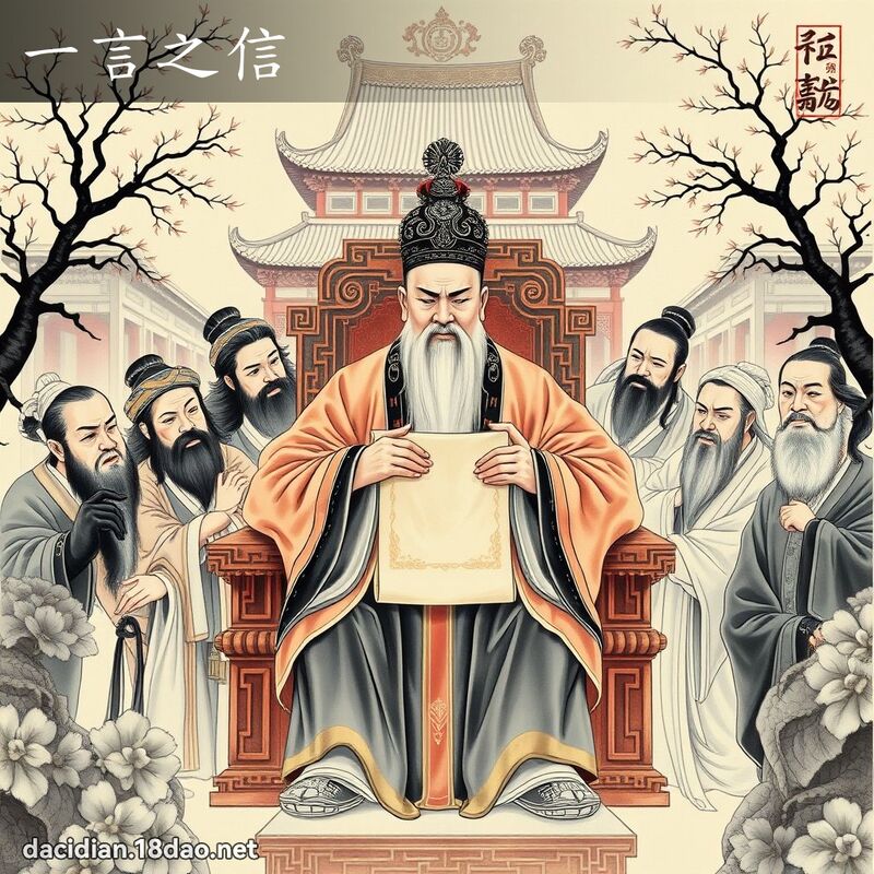 一言之信 - 中华成语配图