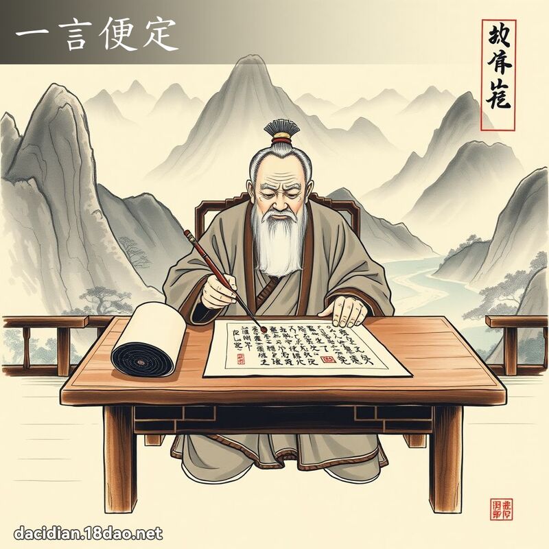 一言便定 - 中华成语配图