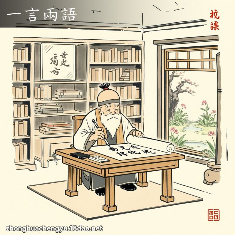一言兩語 - 中華成語配圖