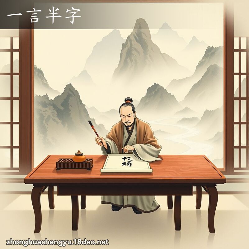 一言半字 - 中华成语配图