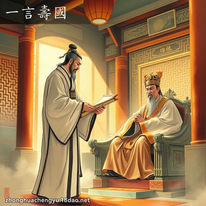 一言壽國 - 中華成語配圖