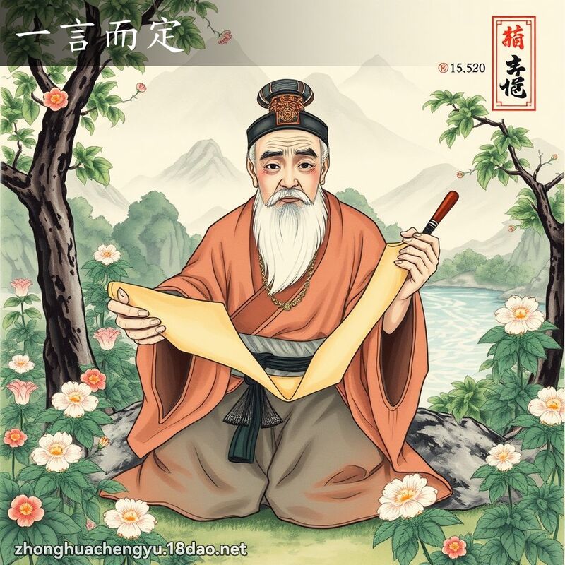 一言而定 - 中華成語配圖