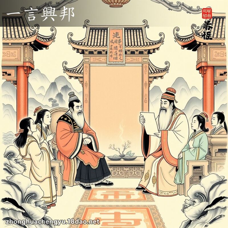 一言興邦 - 中華成語配圖