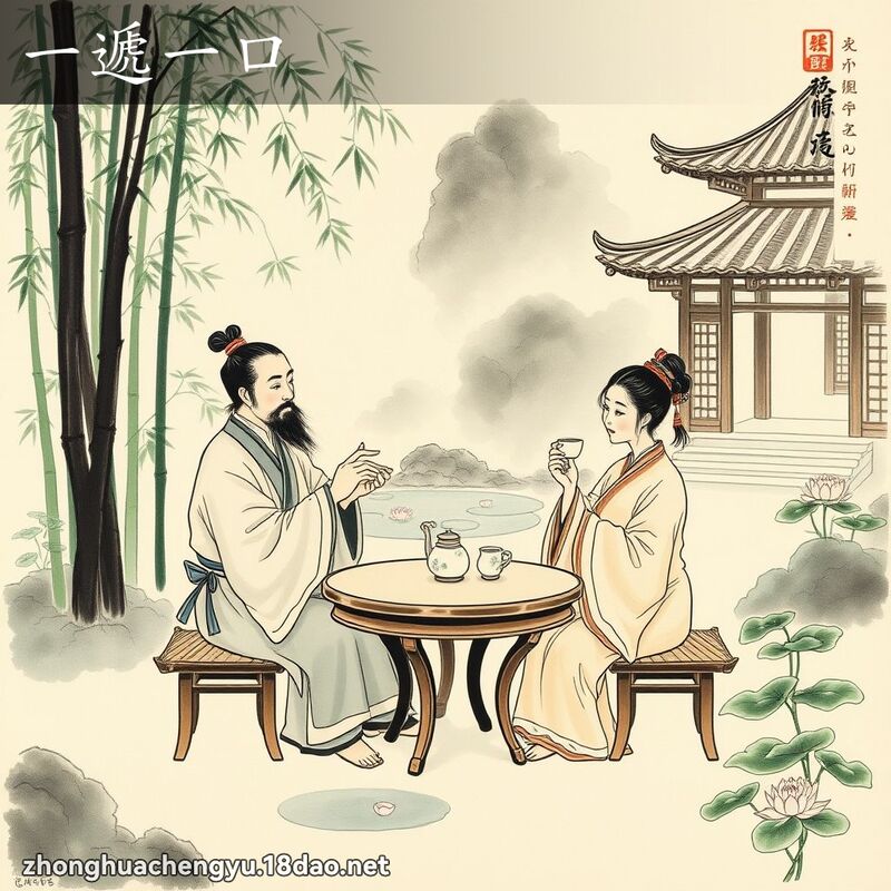 一递一口 配图