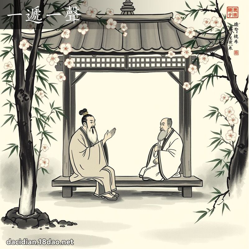 一递一声 - 中华成语配图