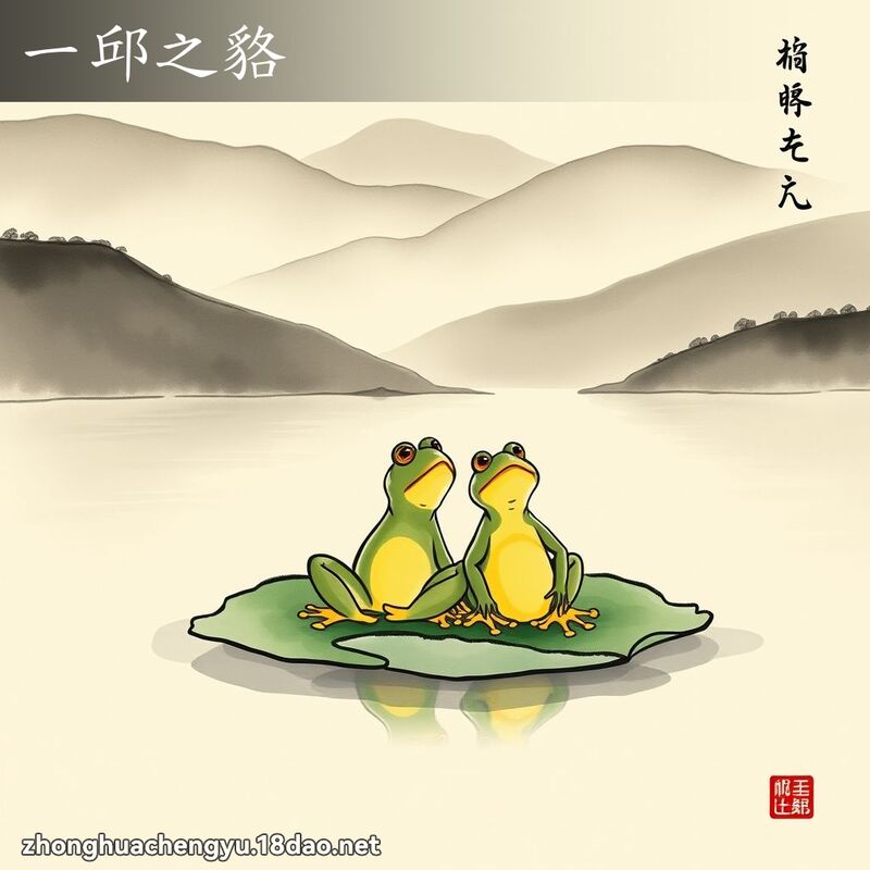 一邱之貉 - 中華成語配圖