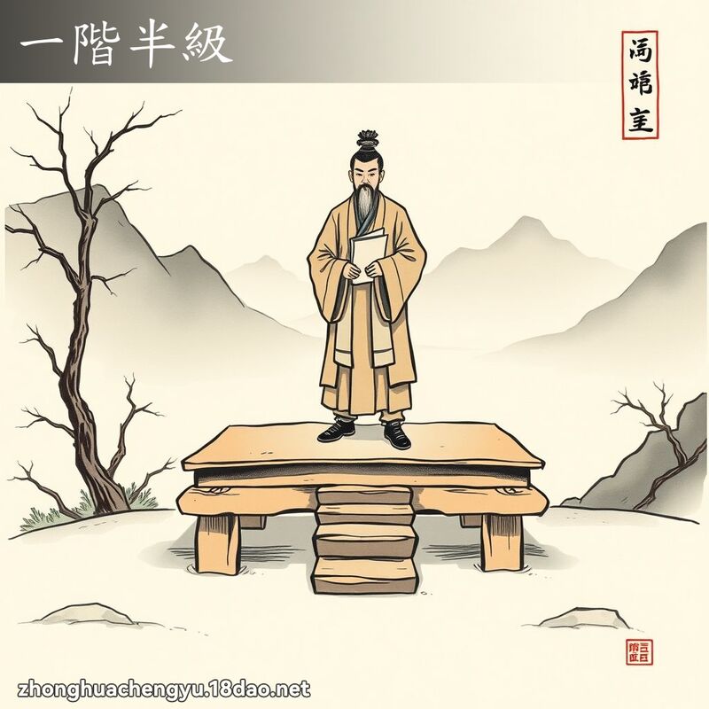 一阶半级 - 中华成语配图