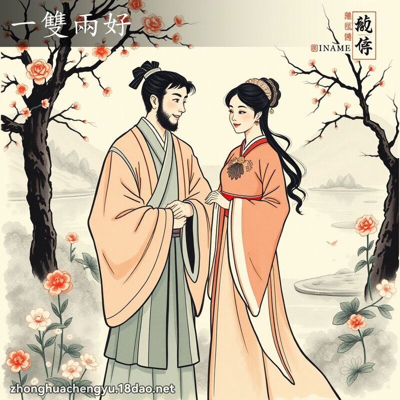 一双两好 - 中华成语配图