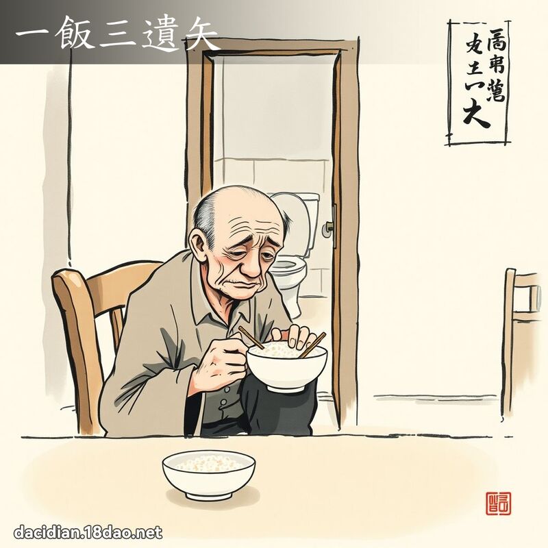 一飯三遺矢 配图