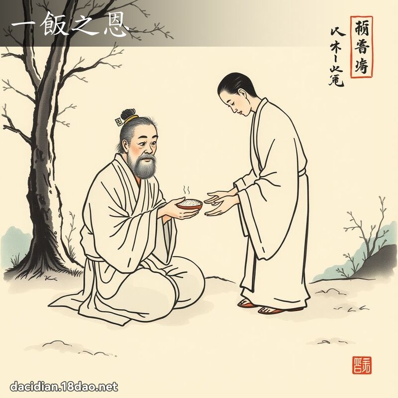 一飯之恩 配图