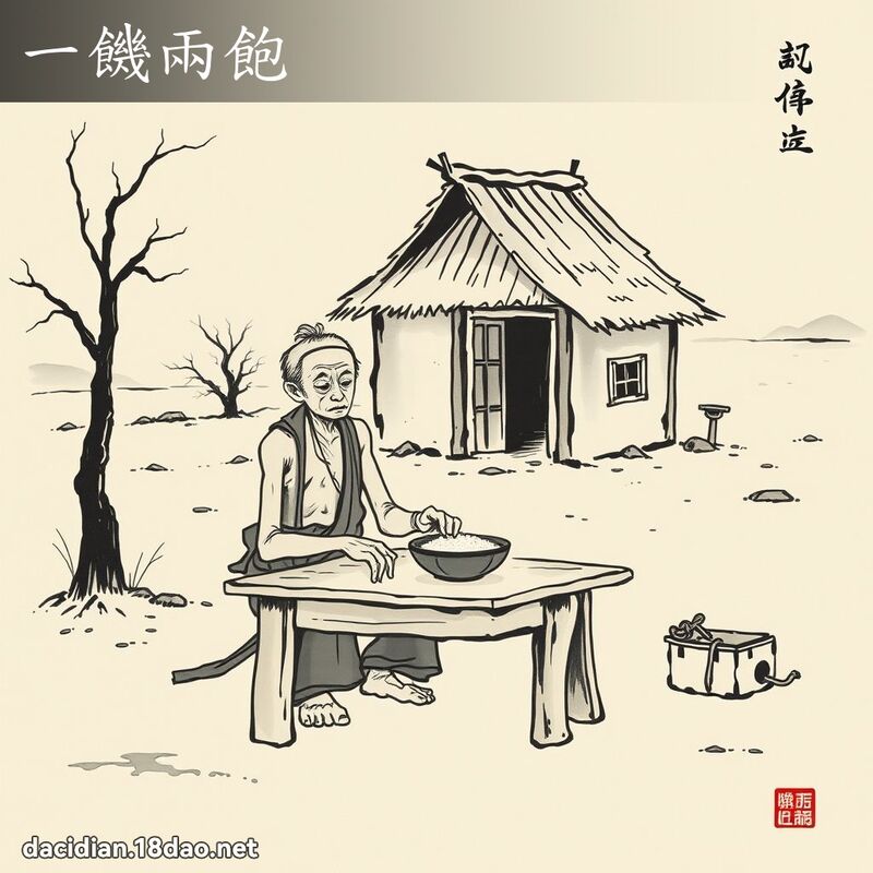 一饑兩飽 配图