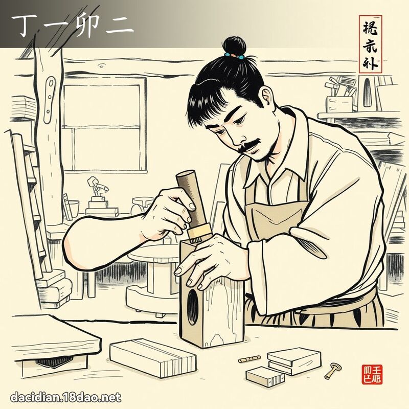 丁一卯二 配图