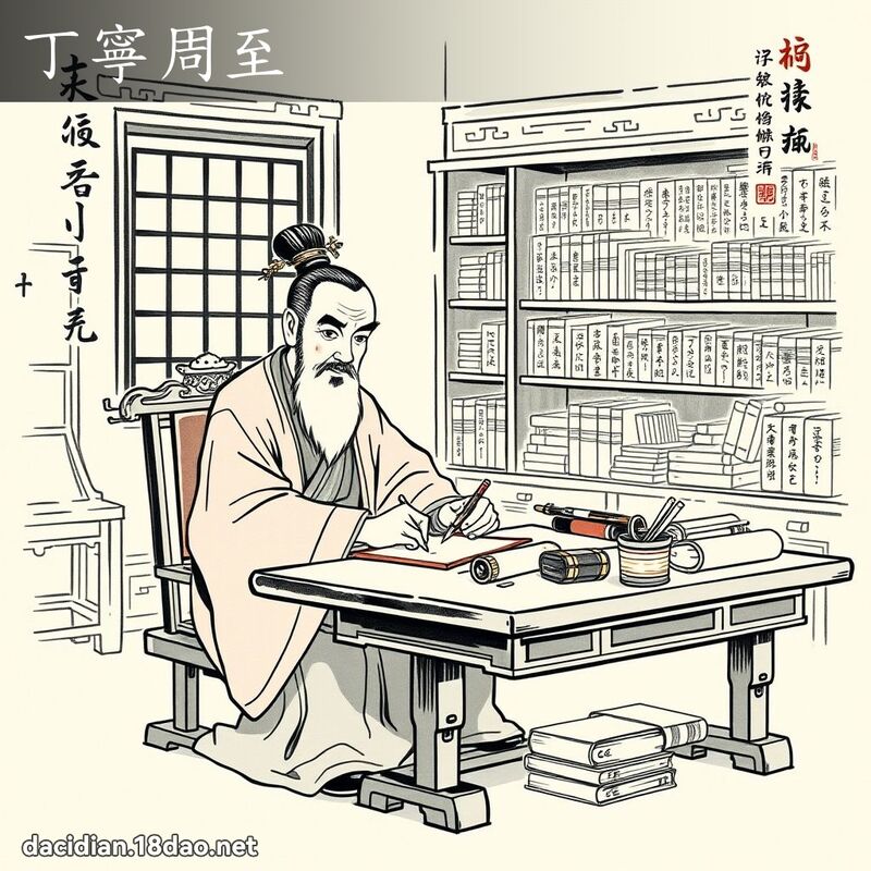 丁寧周至 配图