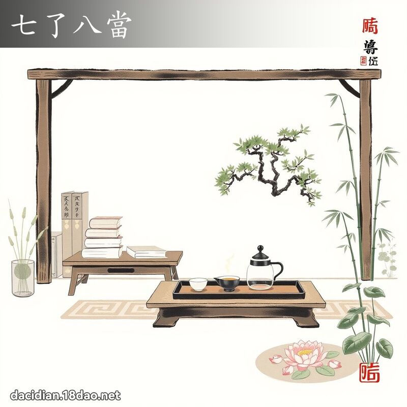 七了八當 配图