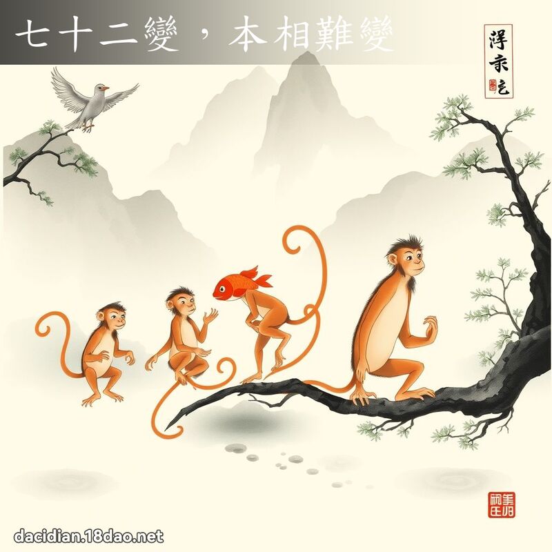 七十二變,本相難變 配图