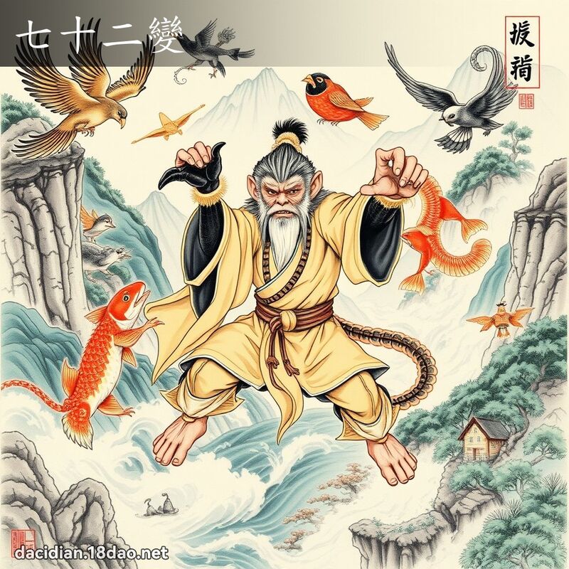 七十二變 配图
