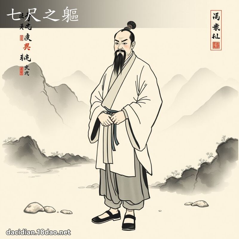 七尺之軀 配图