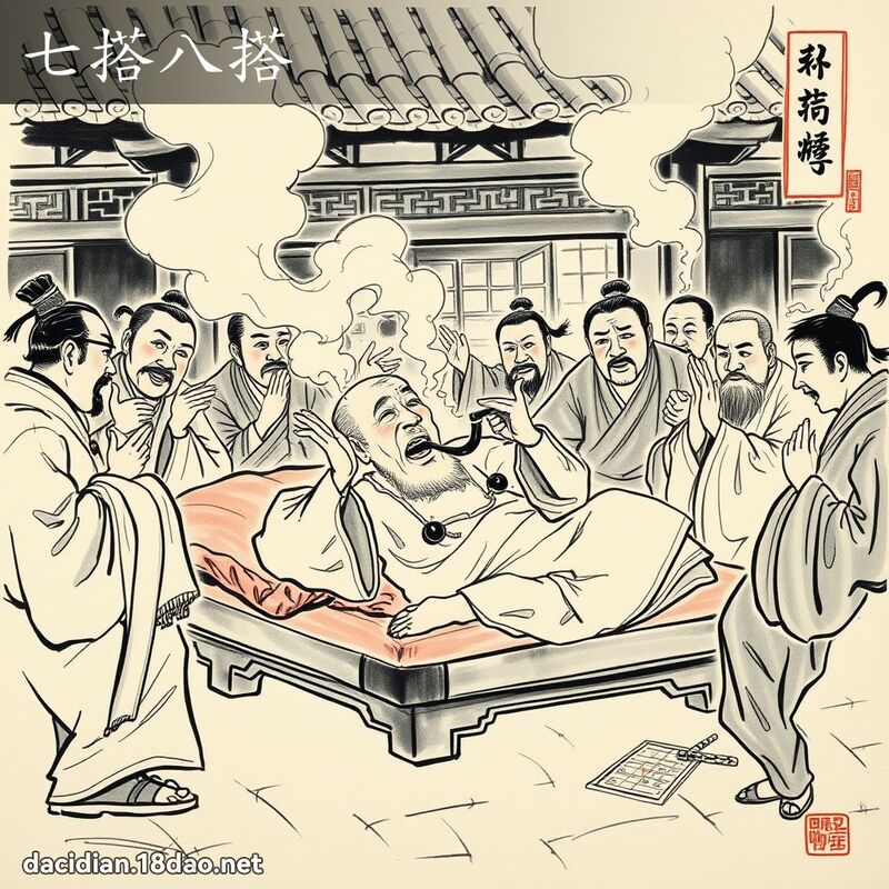 七搭八搭 配图