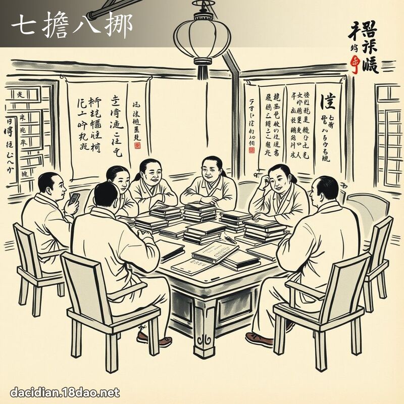 七担八挪 配图