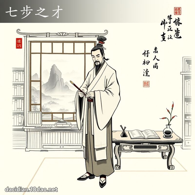 七步之才 配图