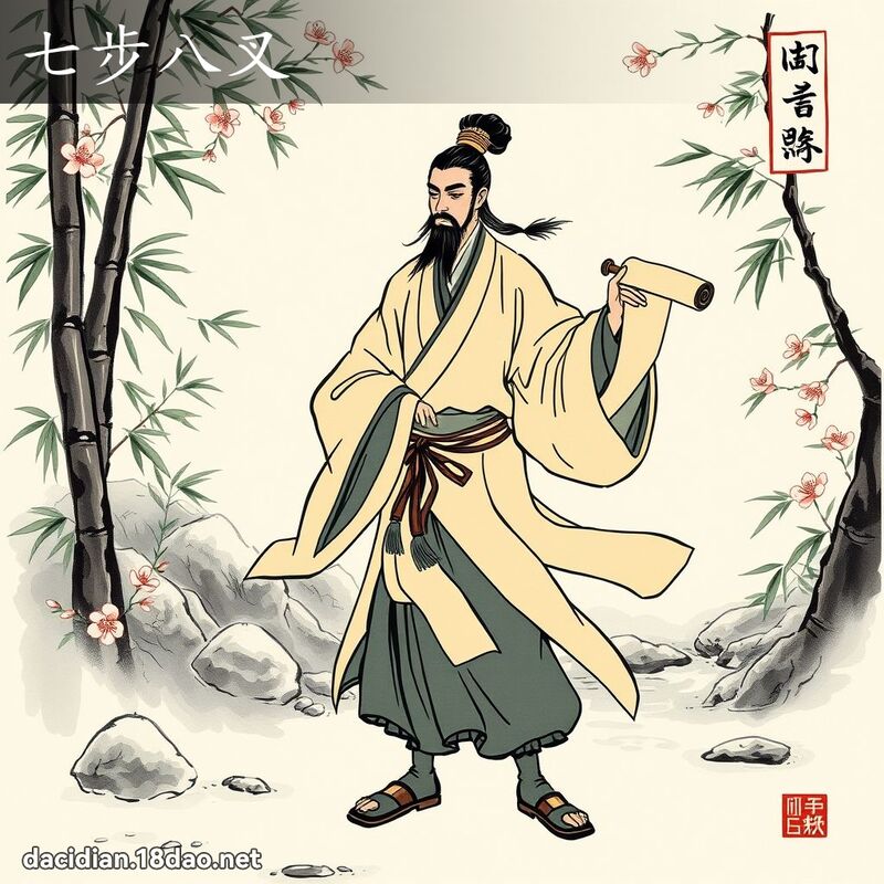 七步八叉 配图