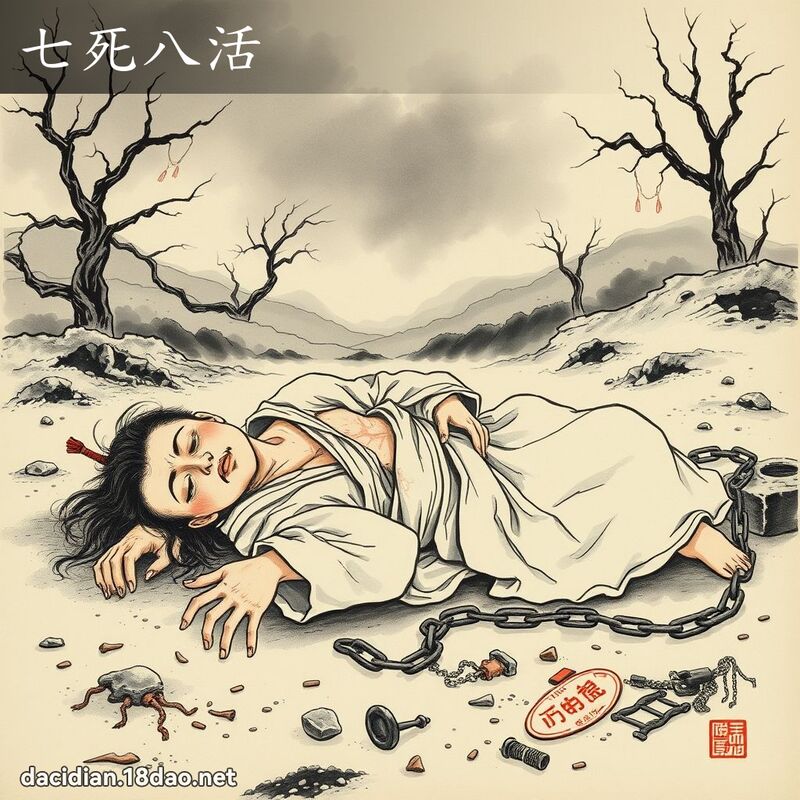 七死八活 配图
