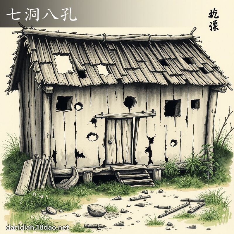 七洞八孔 配图