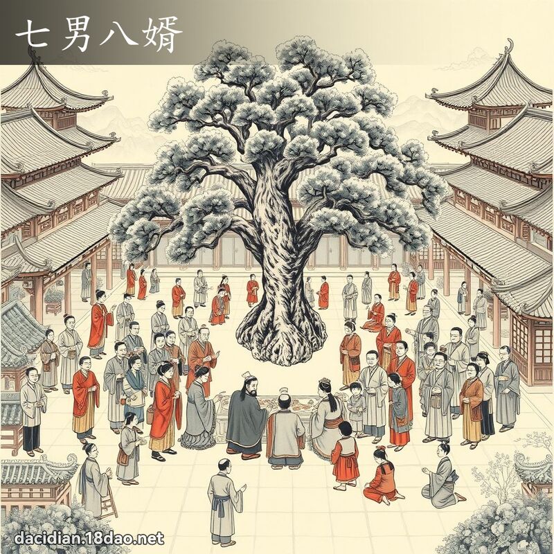 七男八婿 配图