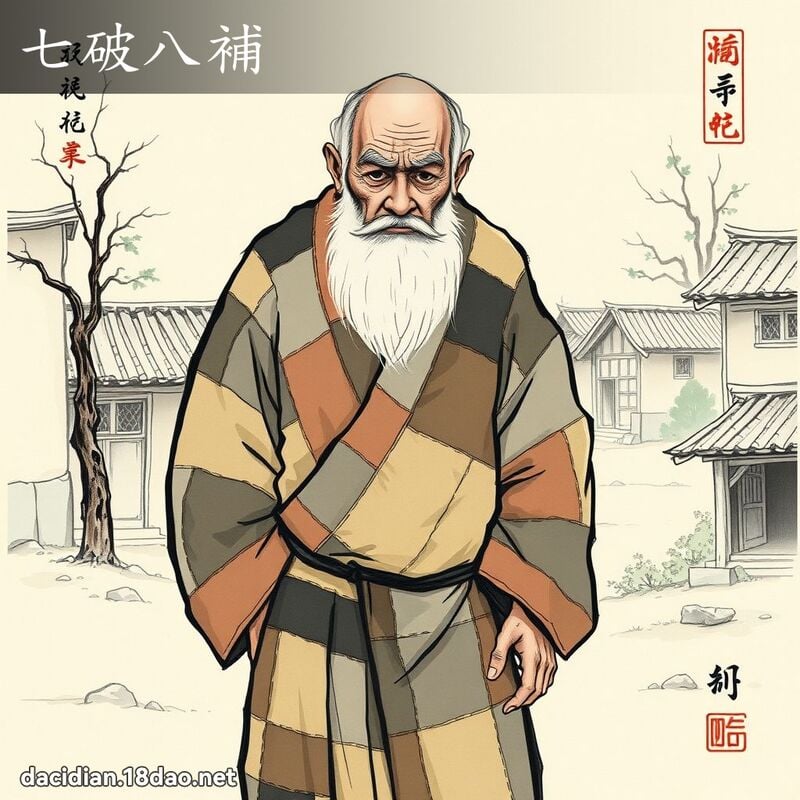 七破八补 配图