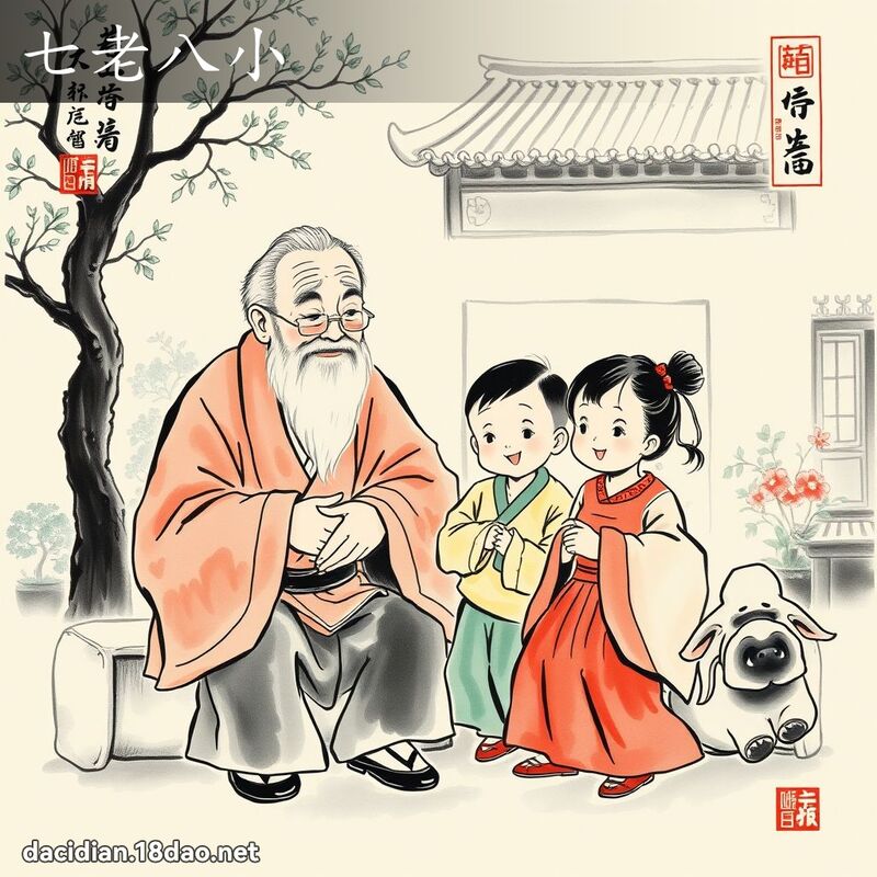七老八小 配图