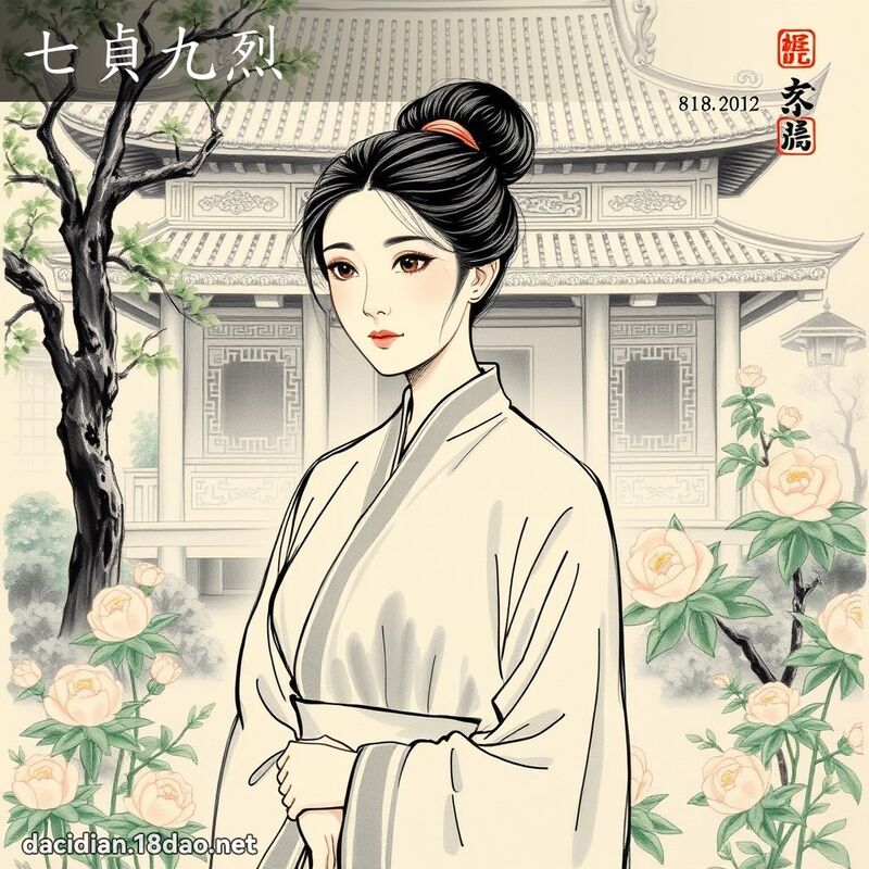 七贞九烈 配图
