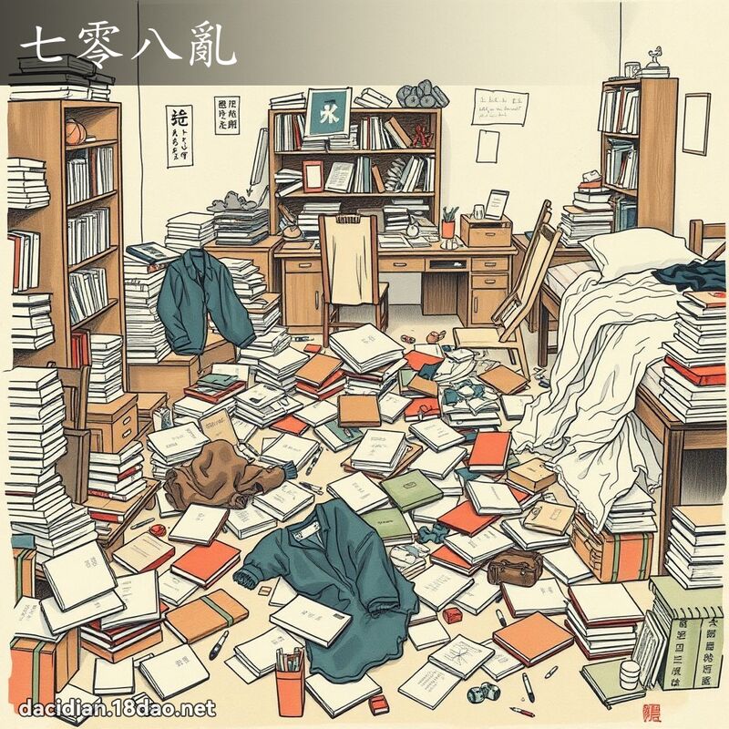 七零八乱 配图
