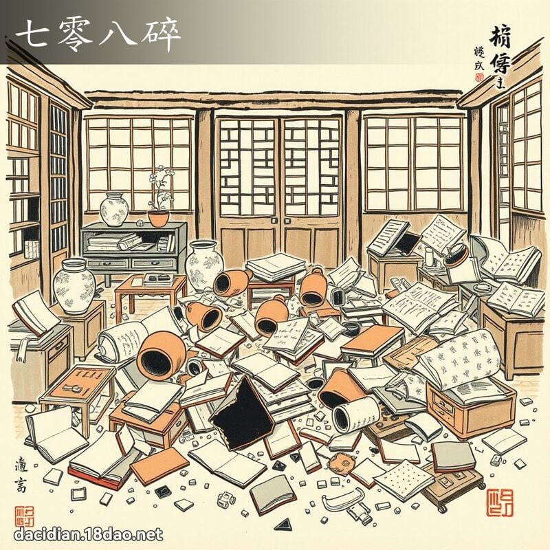 七零八碎 配图