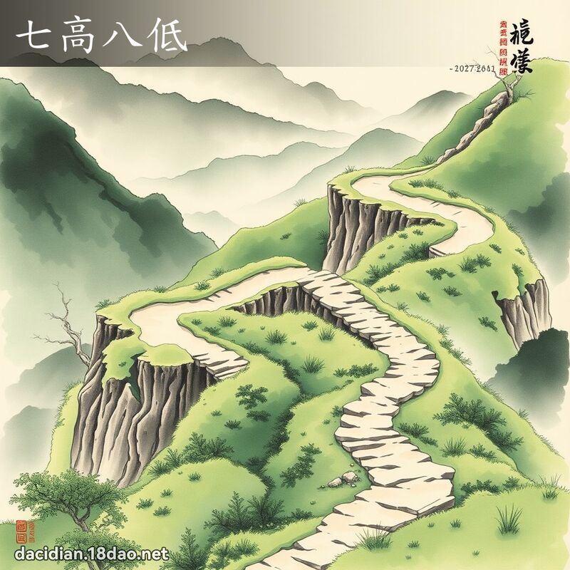 七高八低 配图