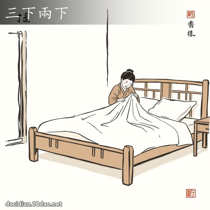 三下两下 配图