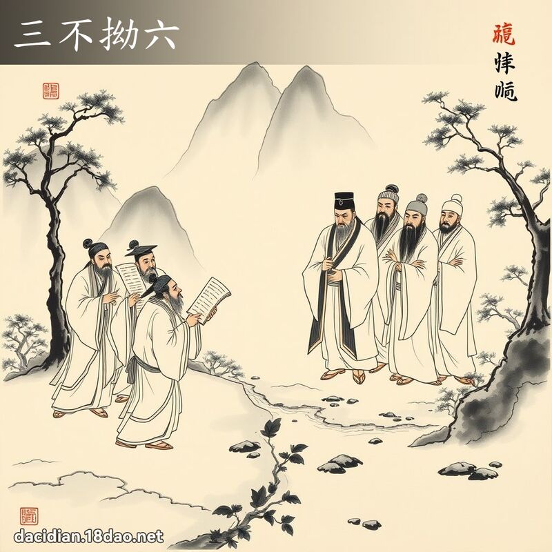 三不拗六 配图