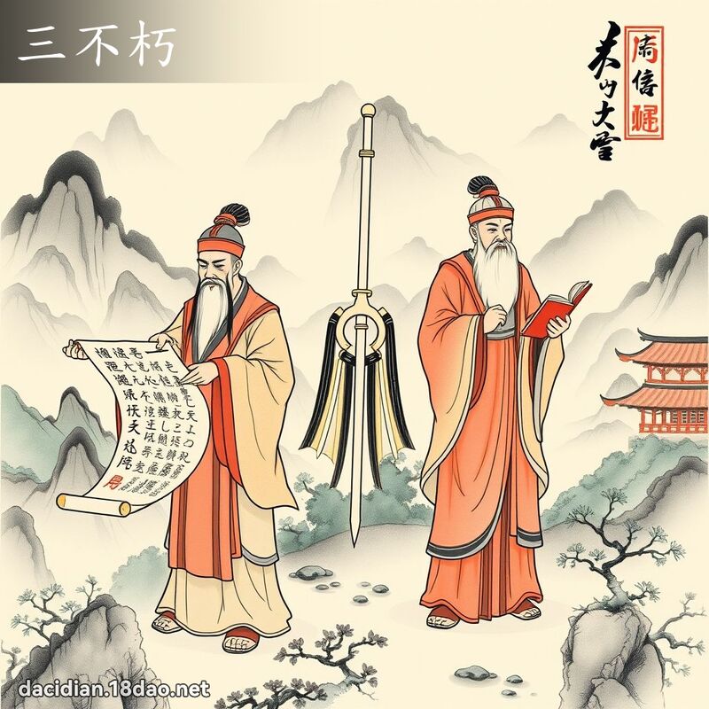 三不朽 配图