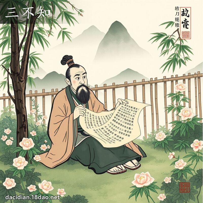 三不知 配图