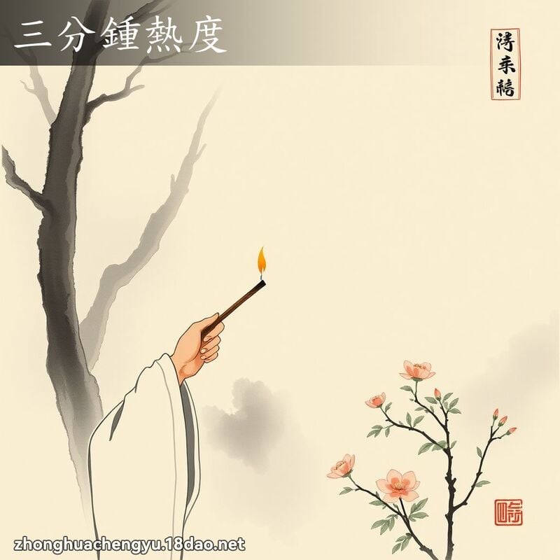 三分鍾熱度 - 中華成語配圖