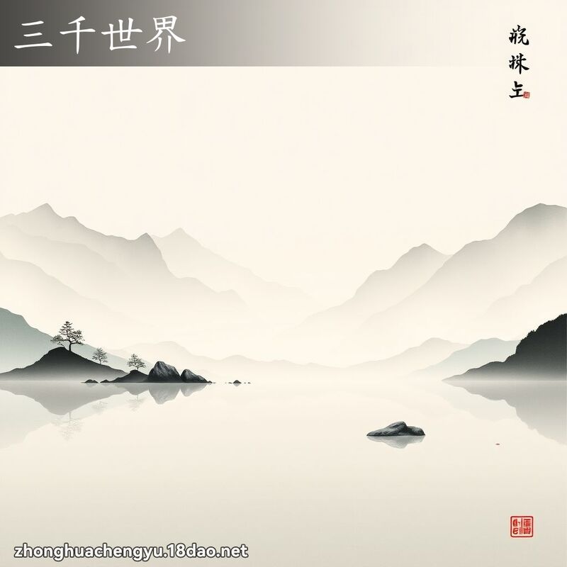 三千世界 - 中华成语配图