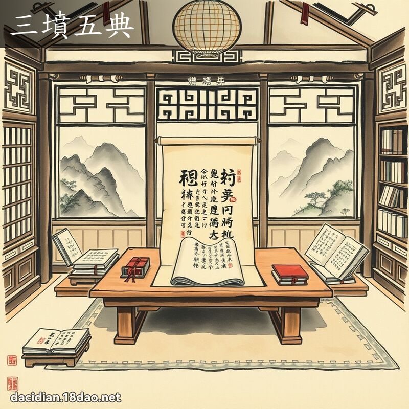 三墳五典 - 中華成語配圖