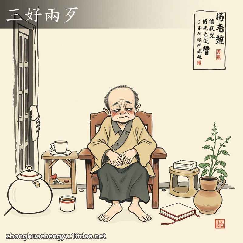 三好两歹 - 中华成语配图