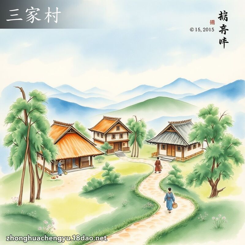 三家村 - 中华成语配图