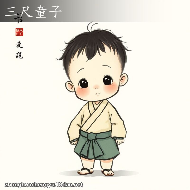三尺童子 配图