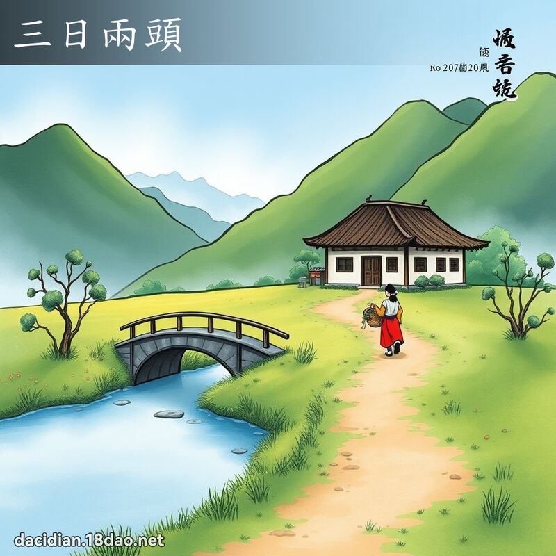 三日两头 配图