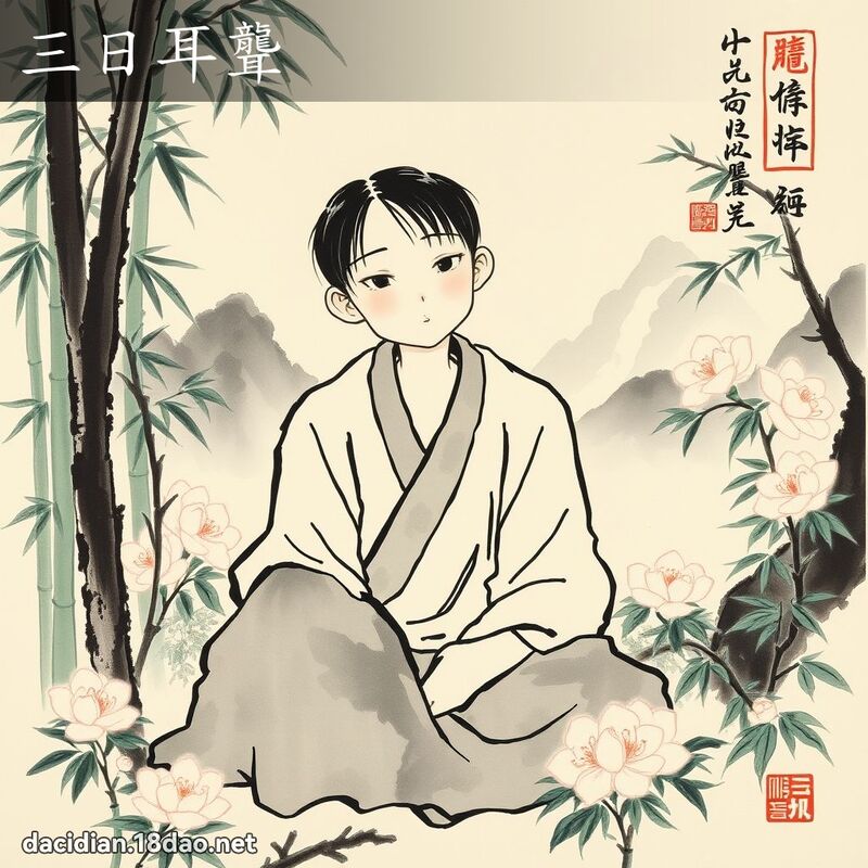 三日耳聋 配图