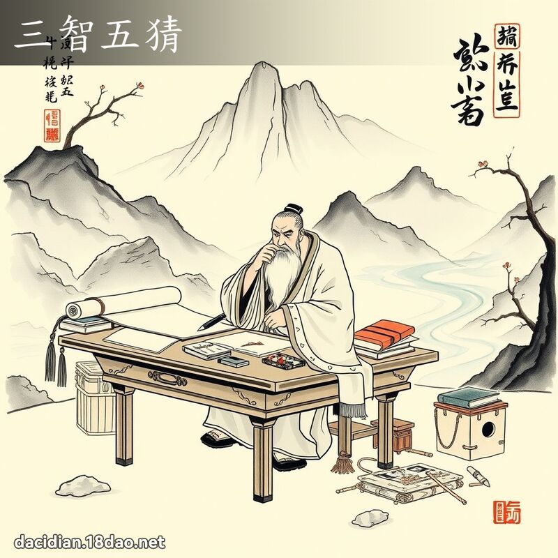 三智五猜 配图